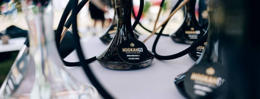 Hookah at a bachelorette party
